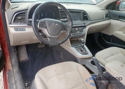 2017 Hyundai Elantra Se z USA, uszkodzony, nr VIN 5NPD84LF5HH133353